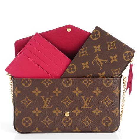 louis vuitton chain wallet bag|louis vuitton chain wallet monogram.